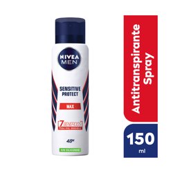 Antitranspirante Aero Sensitive Max Nivea X 150 Cc