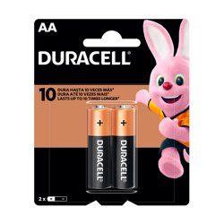 41333001005.jpg Pila Alcalina Duracell Aa Blister X 2 Unidades