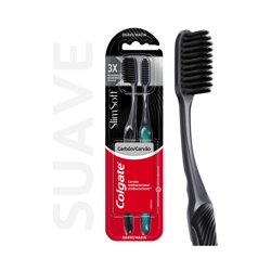 Cepillo Dental Soft Black Suave Colgate 2 X1 Uni