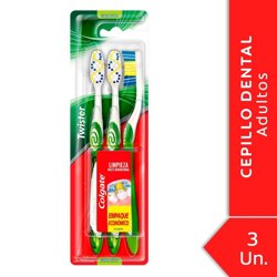 Cepillo Dental Twister Colgate X 3 Uni