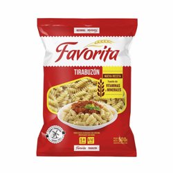 Fideos Tirabuzon Favorita X 500 Grs