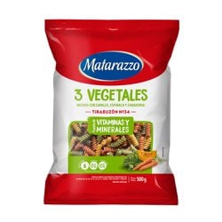 7790070335937.jpg Fideos Tirabuzon 3 Vegetales Matarazzo X 500 Grs