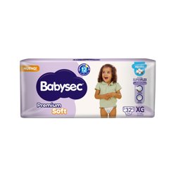 Panal Talle Xg Premium Babysec X 32 Uni