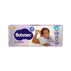 Panal Talle Xxg Premium Babysec X 30 Uni