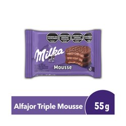 Alfajor Triple Milka Mousse X 55 Grs.