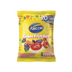Caramelos Surtidos Gajitos Arcor Bolsa X 140 Grs