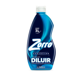 7790990001509.jpg Jabon Liq Ropa Para Diluir Evolution Zorro X 500cc