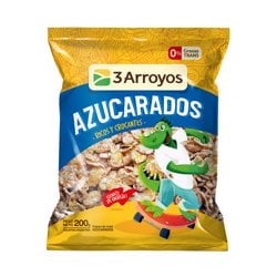 7791019000060.jpg Copos De Maiz Azucarados 3 Arroyos Bolsa X 200 Grs