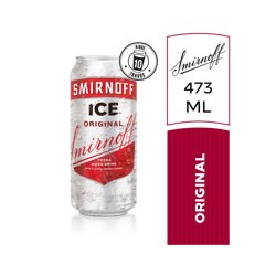Vodka Ice Original Smirnoff Lata X 473 Cc