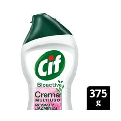 Limpiador Cremoso Bio Rosas Y Jazmin Cif X 375 Cc