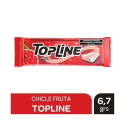 Chicles Fruta Topline Tableta X 6.7 Grs