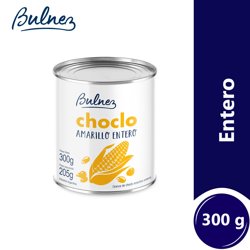 Choclo Entero Amarillo Bulnez Lata X 300 Grs