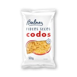 7791720036907.jpg Fideos Codos Bulnez Paquete X 500 Grs