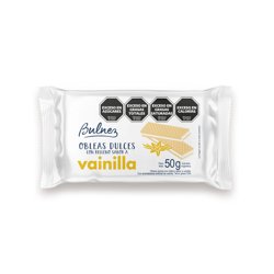 Obleas Vainilla Bulnez X 50 Grs