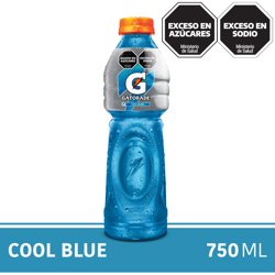 Isotonica Cool Blue Gatorade Pet X 750 Cc