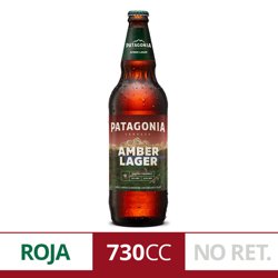 7792798002351.jpg Cerveza Variedades Amber Lager Patagonia X 730 Cc