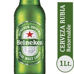 7793147000899.jpg Cerveza Rubia Heineken Botella X 1 Lt