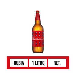7793147001056.jpg Cerveza Blanca Budweiser Botella Ret X 1 Lt