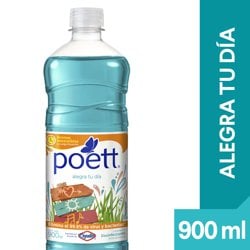 Limpiador Liq Desinfe Alegra Tu Dia Poett X 900 Cc