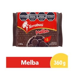 Galletitas Chocolate Rell Limon Melba 3 X120 Grs