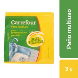 Pa O Multiuso Absorbente Carrefour X 3 Un