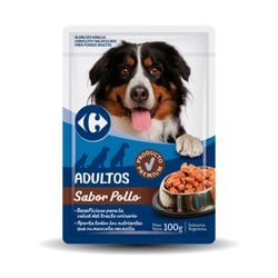 Alimento Perros Humedo Carrefour Pollo 100gr