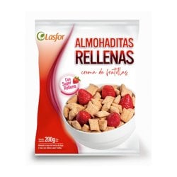 Almohaditas Crema Frutilla Lasfor Bolsa X 200 Grs
