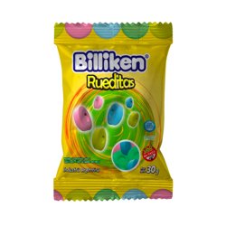 Pastillas Rueditas Billiken X 30 Grs