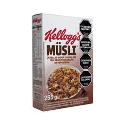 Cereal Muesli Chocolate Kellogs X 255 Grs